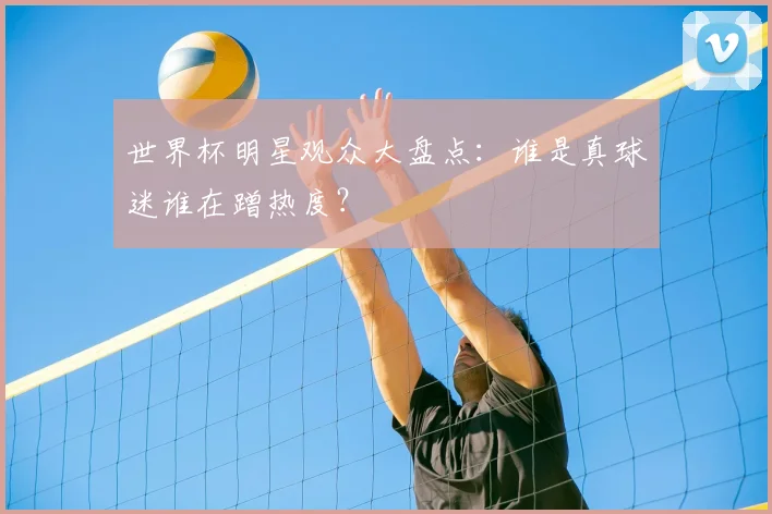 世界杯明星观众大盘点：谁是真球迷谁在蹭热度？